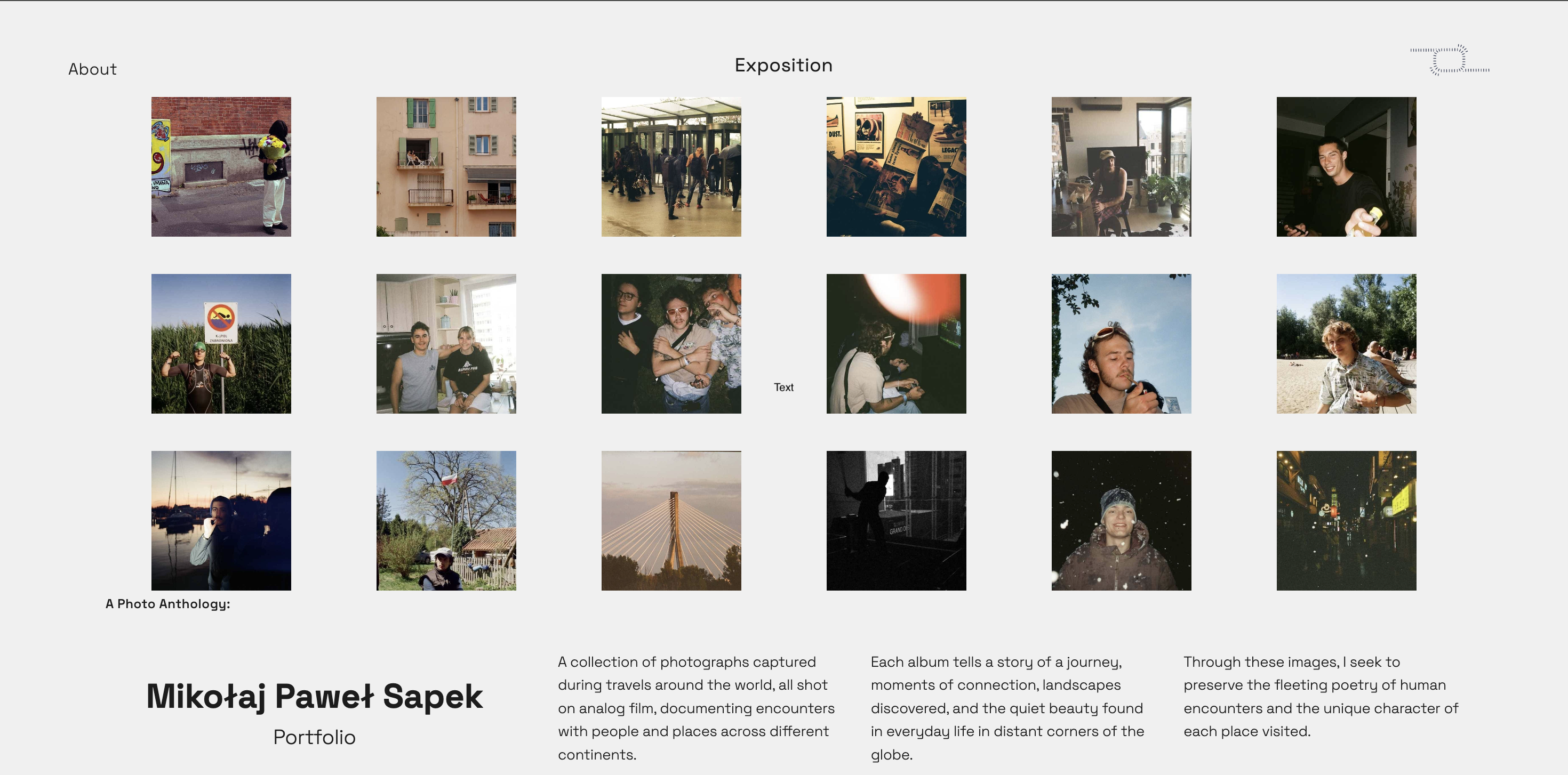 Exposition - A Photo Anthology
